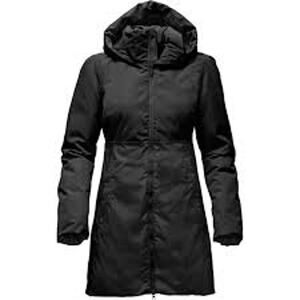 The North Face Black Pareil Winter Parka Coat Size Small